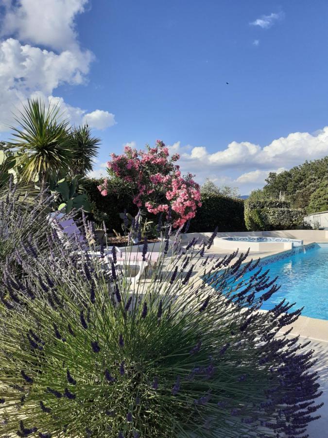 Gite Provencal Independant Avec Piscine Chauffee : Le Suy Bien Flayosc Exterior photo