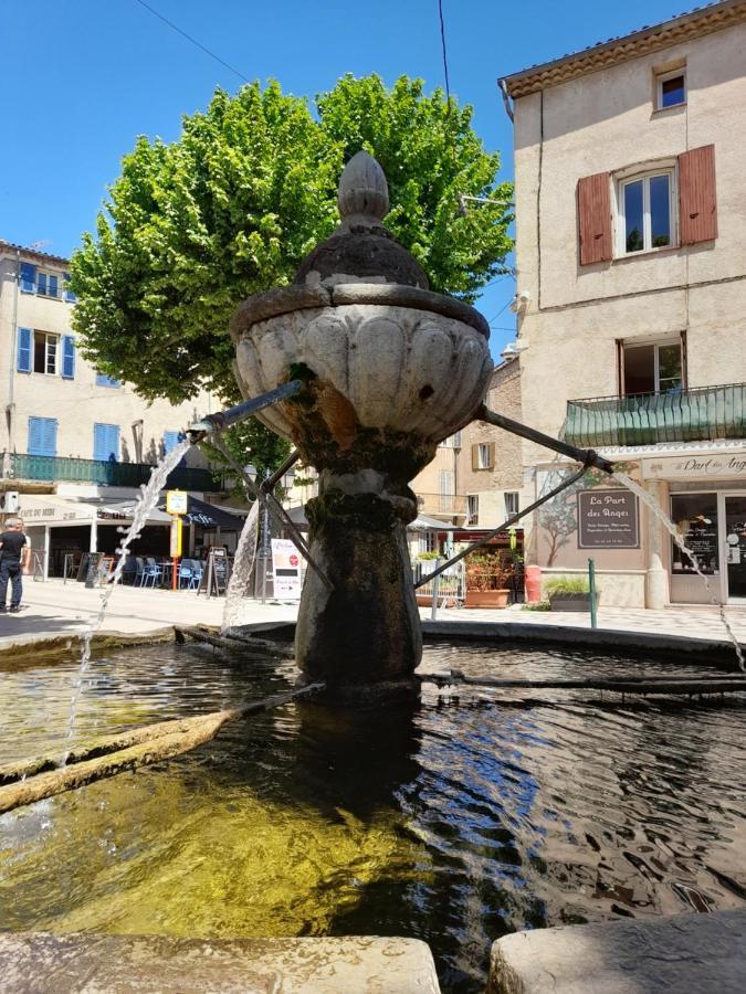 Gite Provencal Independant Avec Piscine Chauffee : Le Suy Bien Flayosc Exterior photo